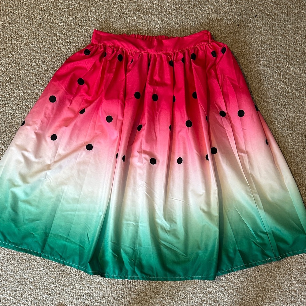 Watermelon Ombre Skirt